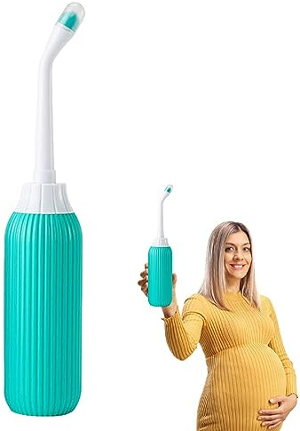 Tacery Rincez Le Bidet portatif,Bouteille de Lavage Post-Partum féminine de 500 ML - Bidet Portable avec Sac de Rangement pour Squeeze Use Personal Hygiene Feminine Travel Bidet