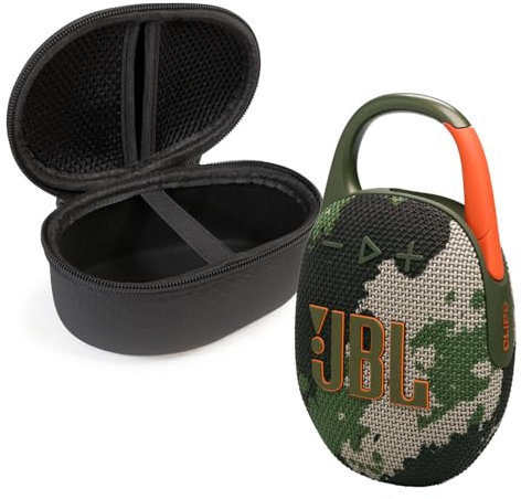 JBL Clip 5 Haut-parleur Bluetooth et étui de protection Divvi! Camouflage
