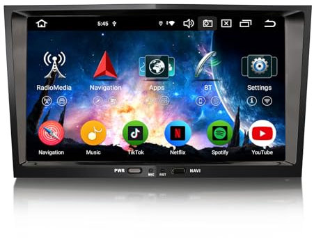 8-Kern 4GB+64GB 8 Zoll Android 14 Autoradio Bluetooth GPS Navi für Opel Corsa D Corsa C Astra H Meriva Vectra Zafira Tigra Twintop Signum CarPlay Android Auto WiFi 4G DAB+ DSP USB DVB-T2 RDS Canbus