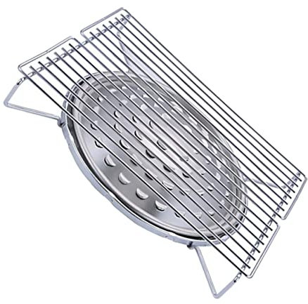Happyyami Bbq Stove for Outdoor Camping Portable Stainless Steel Grill Cooking Grate for Barbecue Grill and Camping Bbq Activities