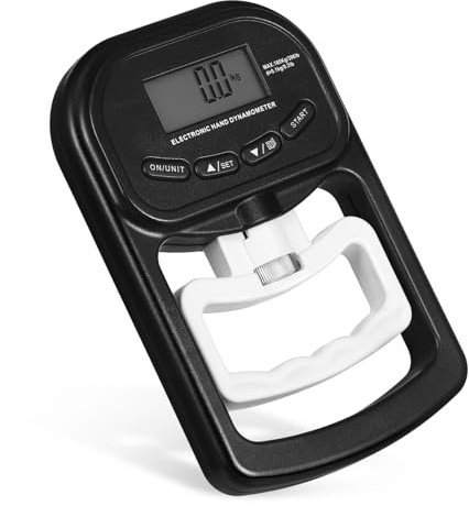 UPKOCH Tester Della Presa Dinamometro Manuale Ricaricabile Misuratore Presa Allenamento Riabilitativo Fitness Atleti Versatile