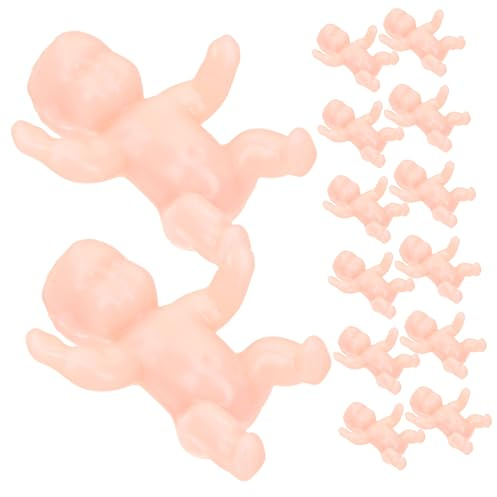 Mini Bebés de Plástico Decorativos 30 Piezas para Fiestas y Celebraciones