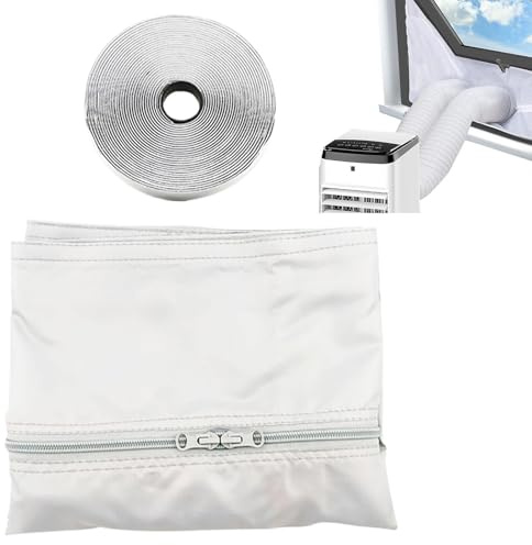 Kit Ventilación Portátil AC - Accesorio Compacto para Ventana Abatible Sin Taladro,Sello de Ventana para Aire Acondicionado - Para Dormitorio, Salón, Viaje, Piso, Dormitorio