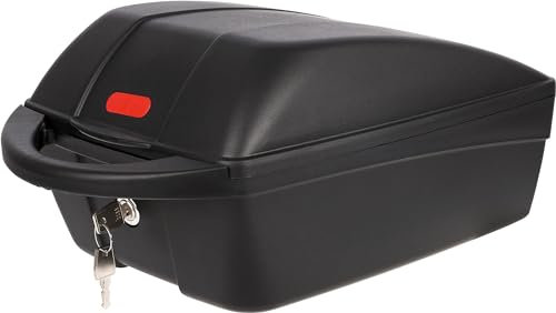 Polisport Fahrradgepäckträgerbox mit Quick-Release 5KG / 11L, Kunstoff, abschließbar, schwarz