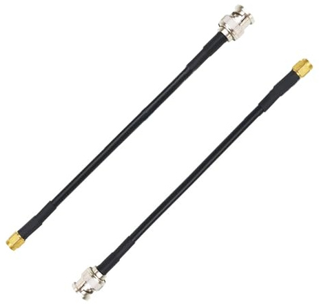 Fohevers SMA maschio a BNC maschio cavo RG658 prolunga cavo 30 cm (12 pollici) antenna coassiale a bassa perdita cavo pigtail cavo