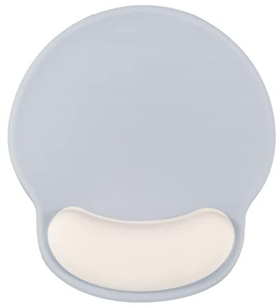 Tappetino per mouse ergonomico in gel alla moda e personalizzato per accessori da scrivania da ufficio, fondo antiscivolo, comodo per giochi, computer e laptop, piccolo tappetino per mouse (blocco