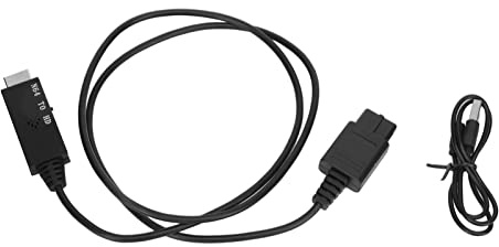 N64-zu-HDMI-Konverter, HDMI-Adapter-Verbindungskabel, Unterstützung für N64/für SNES/für NGC/für SFC zu HDMI, Plug and Play, für Spielekonsole, N64-Zubehör