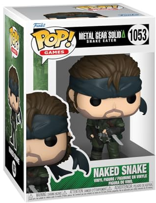 Funko POP! Games: Metal Gear - Naked Snake - Figura in vinile da collezione - Idea regalo - Prodotto ufficiale - Giocattoli per bambini e adulti - Modello di figura per collezionisti ed esposizione