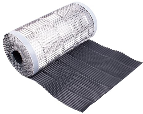 Decket Rollfirst Vental Respiro 300/15 für Dach, Dampfdurchlässig & UV-beständig, Firstband zur Belüftung, Entlüftung und Abdichtung des Dachfirstes, Firstrolle aus Aluminium, Grafit