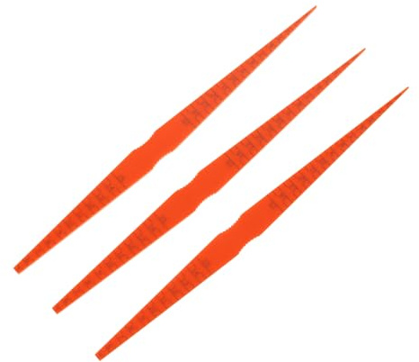 TINEASUR Calibro per Misurazione Spessore Auto 3 Pezzi, Misuratore Precisione Alta per Pannelli Carrozzeria e Coperture Motore, Strumento Ispezione Gap Portiera