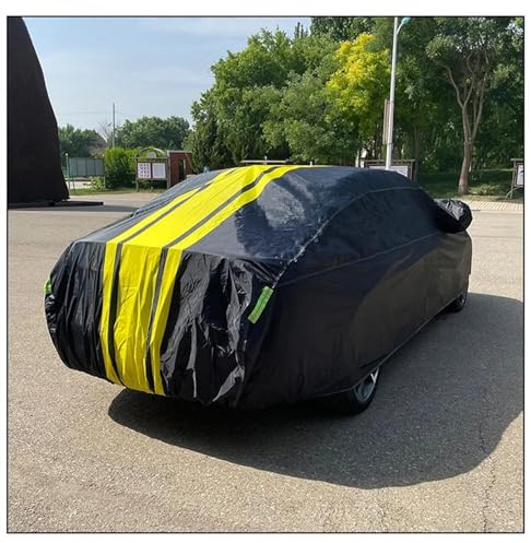 Vollgarage Autoplane Volle Auto Abdeckungen Outdoor Sonnenschutz Wasserdicht Staubdicht Schutz Auto Abdeckung Schnee Abdeckung Universal Für Limousine SUV(XXL)