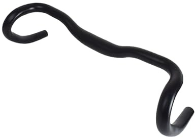 Rennräder-Lenker | 31,8 mm gebogener Fahrradlenker aus Aluminiumlegierung, robuster fester Lenker, ergonomischer Drop-Lenker im gebogenen Design für Fahrräder, Fahrräder, Motorroller