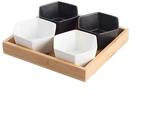 DDKYHU Dip-Schüsseln Kreative Dip-Schüssel Keramik Snack Trockenobstteller Porzellan Servierplatte Saucenschale Haushaltsdessert