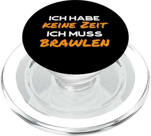 Ich habe keine Zeit ich muss Brawlen - Brawl für Stars PopSockets PopGrip für MagSafe