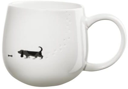 ASA magu Henkelbecher Dog weiß 0,4l