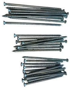 30 Tlg Set Fensterrahmenschrauben Universal Senkkopf TX30 Fenster Montage Rahmen Schrauben 7,5 10x130 10x150 10x180