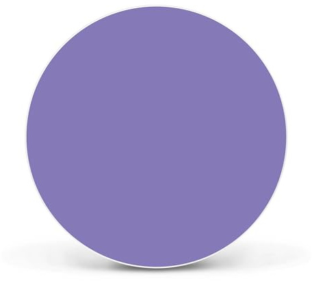 banjado Magnettafel Ø 47cm Weiß - Magnetwand aus Metall - Magnetpinnwand als Memoboard - Pinnwand Magnettafel Küche, Büro, Kinderzimmer inkl. 4 Magnete & Montageset - Farbe Lavendel