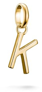 THOMAS SABO Charm Club Connect Charm-Anhänger Buchstabe Recyceltes 925 Silber