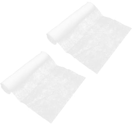 SHOWERORO Papel Filtro Antigrasa para Campana Extractora 2 Rollos de 10 M Material No Tejido Resistente al Desgarro Papel Absorbente de Aceite para Cocina Filtro Ajustable