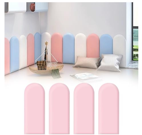 Rembourrage mural anti-collision, panneaux muraux rembourrés 3D autocollants, panneaux de tête de lit rembourrés pour chambre à coucher et salle de jeux