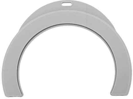 YUYTE Protection D'assiette en Silicone Anti-déversement pour les Personnes âgées, Aide à Manger avec Bord incurvé vers L'intérieur Empêche les Aliments de Glisser, S'adapte à la