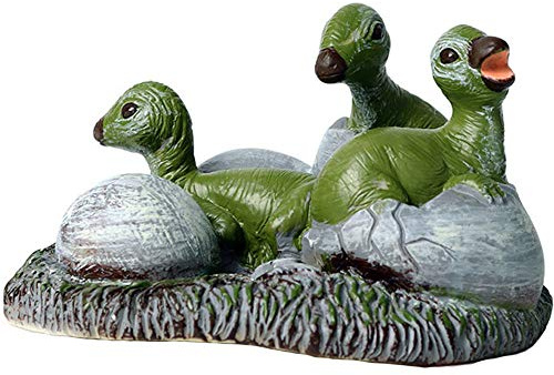 FLORMOON Maiasaura Kinderfigur, realistische Tierfiguren, frühes pädagogisches Dinosaurier-Spielzeug, Wissenschaftsprojekt, Weihnachten, Geburtstag, Kuchenaufsatz für Kinder und Kleinkinder