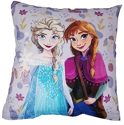 Theonoi Children's Cushion Cover Decorative Cushion Cover 40 x 40 cm without Filling without Cushion Made of Cotton (Frozen 02 A1)