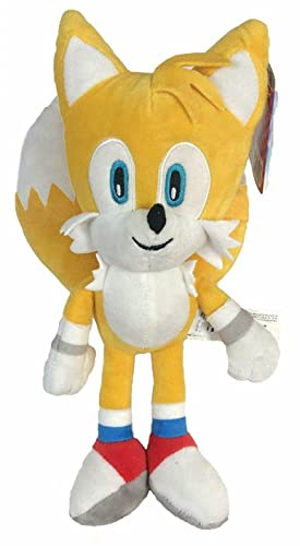ENVI Sonic The Hedgehog - Peluche di Sonic The Hedgehog, 30,5 cm, coda di cavallo (code > NWP)