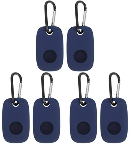 6 Pz Compagno Di Piastrelle Copertura Tracciante in Silicone Caso Carino Custodia Per Cani Copertina Semplice Supporto in Silicone Casi Pro Stati Uniti Gel Di Silice Intelligente