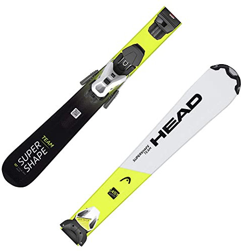 HEAD Kinder Skiset Supershape Team Easy + JRS 7.5 Bindung - 147