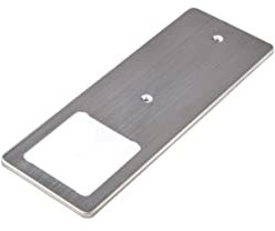 kalb | LED Unterbauleuchten Edelstahl gebürstet 5W- sehr flache Küchenleuchte Einbaustrahler Einbauspot, Auswahl:1er Set warmweiss