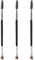 Kit de brosses pour cils et sourcils: Brosse à Cils, Peigne à Cils et Brosse Portable, pour l'extension et le lifting des cils et sourcils, set de 3 pièces