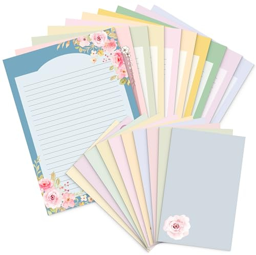 Mr. Pen- Stationery Writing Paper Set with Envelopes, 5.2 x 7.3, 60 Letter Sheets & 30 Envelopes, Smooth Printable Letter Paper for Handwritten Notes, Personal Letters, Invitations, Office & Home
