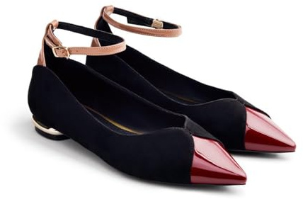 GIOSEPPO GRYGLA, Scarpe Piatte Mary Jane Donna, Nero, 37 EU, Nero, 37 EU