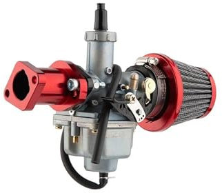 LYBH Kit De Réparation De Carburateur pour H&Onda CB125 XL125S TRX250 TRX 250EX XR100 XR200 CG CB 125 150 CC ATV Quad Motorcross PZ26 Pièces de Carburateur(Rouge,26mm Hand)