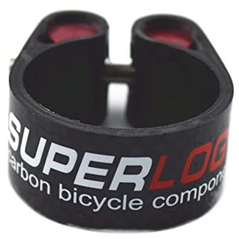 Sattelklemme 27.2/30,8 31.6mm Fahrrad Sattelstütze Clamp Kohlefaserteile for den Berg Mtb Rennradfahrrad-Sattelstütze-Klammer(27.2mm)