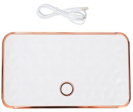 GETAJGHSD Sèche-ongles LED Blanc en Abs pour Salon, Lampe à Ongles Rapide Fonction de Séchage Accéléré, Amateurs de Nail Art