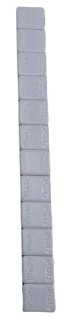 Yctze 576 Pesos de Rueda, 1/4 Oz 0.25 Oz Adhesivo Gris en Pesos de Equilibrio de Neumáticos con Adhesivo Fuerte para Automóviles, Camiones, SUV, Motocicletas, Vehículos Todo Terreno