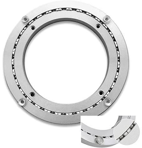 Schwerlast Drehbeschlag 360° Drehscheibe Drehbar Drehplatte 50cm 60cm 80cm, Aluminium Drehteller Druckkugellager Für Regale Anzeigen Fernsehtisch Küchenregal (Size : 16 inches (400mm))