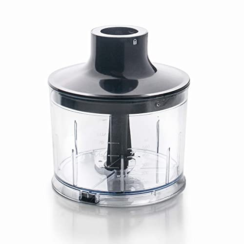 Lacor - R61678K - Picadora para el Batidor Eléctrico Premium de Lacor (ref. | En acero inox 18/10, para un uso práctico y profesional en cocina; libre de BPA, aporta un acabado cuidado a tu presentación