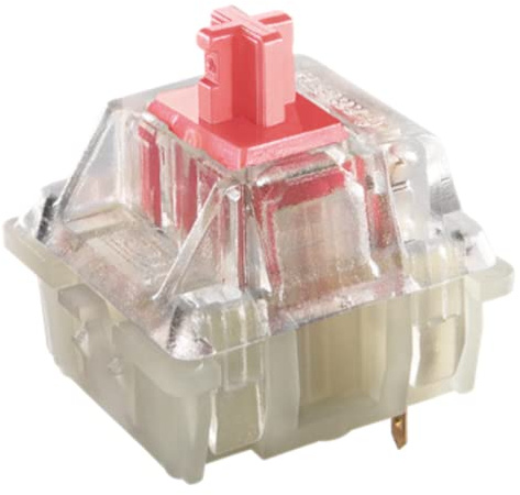 Pack de Switches Cherry MX pour Claviers Mécaniques | Plate Mounted | MX3AL1NA (Cherry RGB Silent Red, 120 Pcs)
