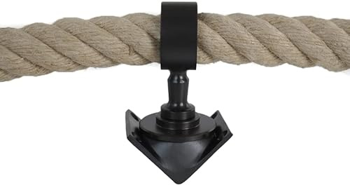 Gepotex Support d'angle pour corde de 28 mm à 30 mm Bronze
