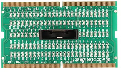 Qcwwy Tester di Memoria DDR5 Tester RAM DDR5 Tester di Memoria per Laptop Tester per Slot di Memoria per Laptop Materiale PCB