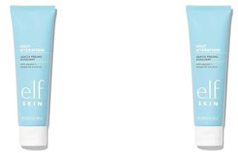 e.l.f. Gentle Peeling Exfoliant, Cleanser, Effective, Easy to Apply, Peels Away Dead Skin, Removes Dirt, Ideal for All Skin Types 90 ml (Pack of 2)