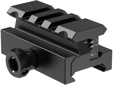 Feyachi Hohe Riser-Schienenhalterung, Zielfernrohrhalterung Riser-Montage für 20mm Picatinny/Weaver-Schienen for Red Dot Visier, Zielfernrohr, and Optics