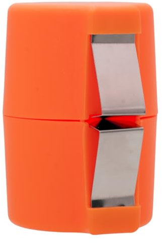Egg Cracker Tool | Easy Shell Egg Opener | Handheld Egg Seperator Tool | Perfect for Baking, Scrambled Eggs & Omelets – No Mess, No Shell Pieces (Orange - 1 Pc)