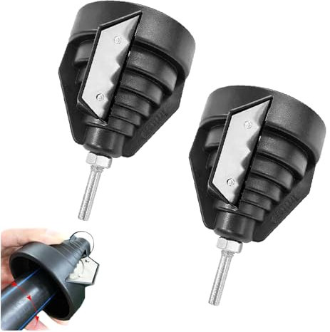 20-63mm PVC PE Rohr Fasenwerkzeug, 2 in 1 Innen Außen Pvc Rohr Schneidwerkzeug, Entgraten Reibahle Fasenwerkzeug, für PVC, ABS, PP, PE Rohr (2pcs)