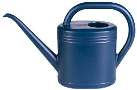F Fityle Annaffiatoio per Piante da Appartamento, Fiori, annaffiatoio per la casa, Moderno, Compatto, per Regali in Ufficio, Maniglia ergonomica, Facile da, Blu 2l