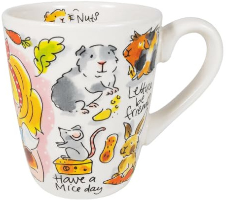 Blond Amsterdam Tasse 0,35L rongeurs Mug illustré petits animaux - Cadeau mignon pour amoureux des NAC