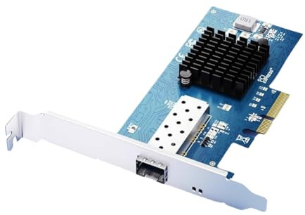 Harewtwy X520-da SFP+ Adattatore di Rete in Fibra Ottica Ethernet Server Scheda 10 GB 82599 Chip per Desktop